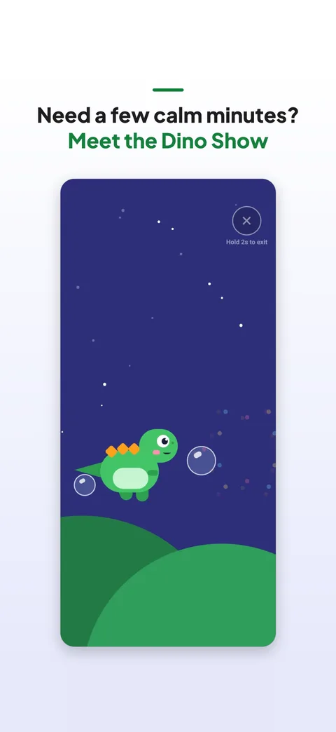 Play time in the GoParents app